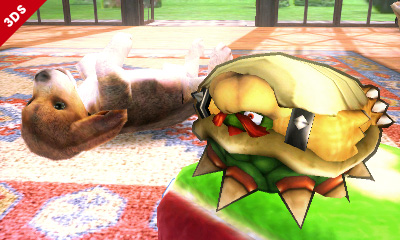 Super Smash Bros comparaison 3DS Wii U Bowser 23.07.2013 (12)