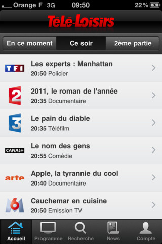 T&eacute;l&eacute; loisir
