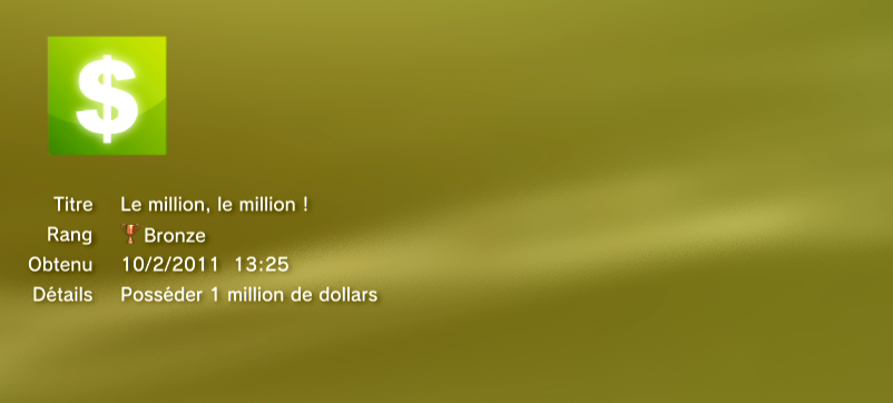 Test Drive Unlimited 2 - Trophees - BRONZE 19