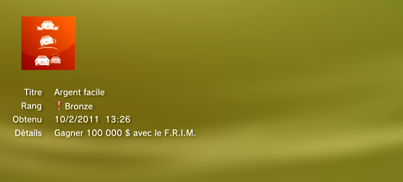 Test Drive Unlimited 2 - Trophees - BRONZE 21