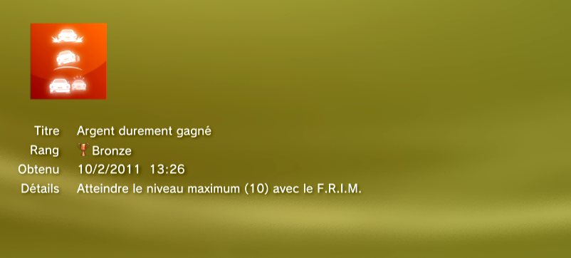Test Drive Unlimited 2 - Trophees - BRONZE 22