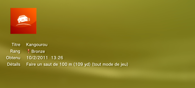 Test Drive Unlimited 2 - Trophees - BRONZE 23