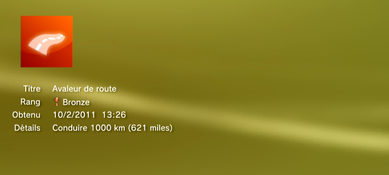 Test Drive Unlimited 2 - Trophees - BRONZE 25