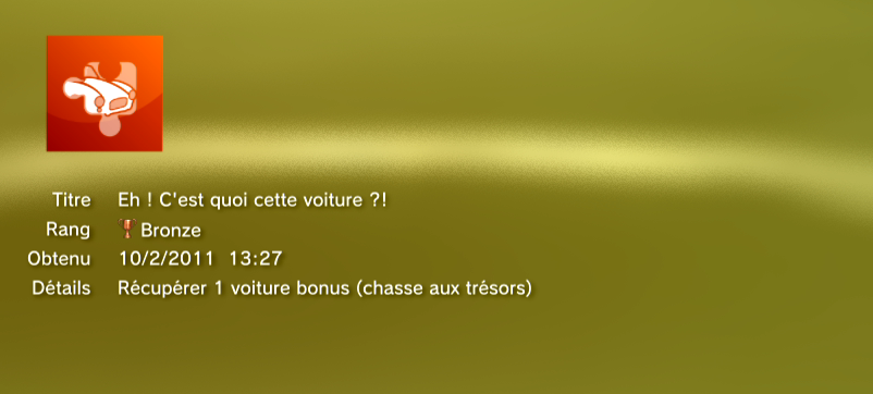 Test Drive Unlimited 2 - Trophees - BRONZE 28