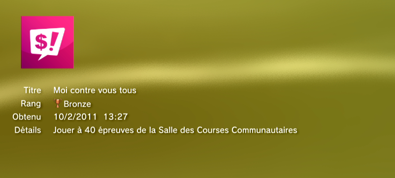 Test Drive Unlimited 2 - Trophees - BRONZE 29