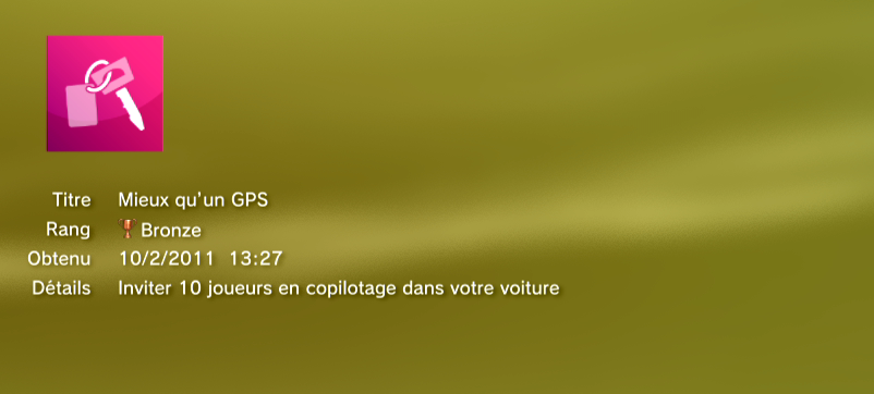 Test Drive Unlimited 2 - Trophees - BRONZE 31