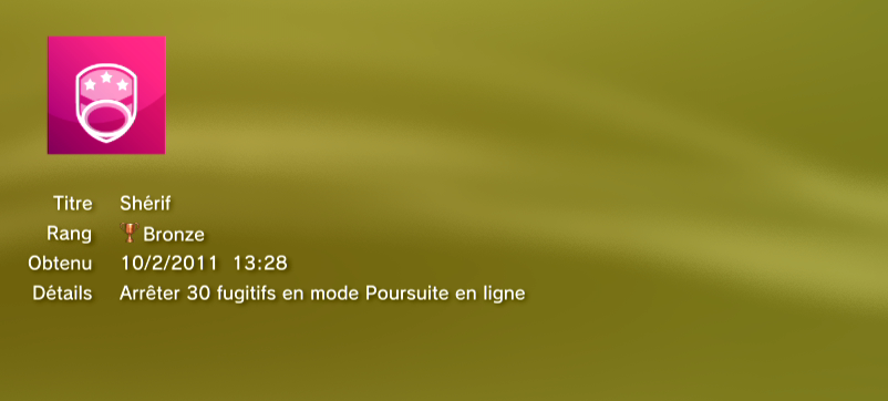 Test Drive Unlimited 2 - Trophees - BRONZE 36