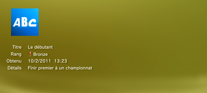 Test Drive Unlimited 2 - Trophees - BRONZE 4