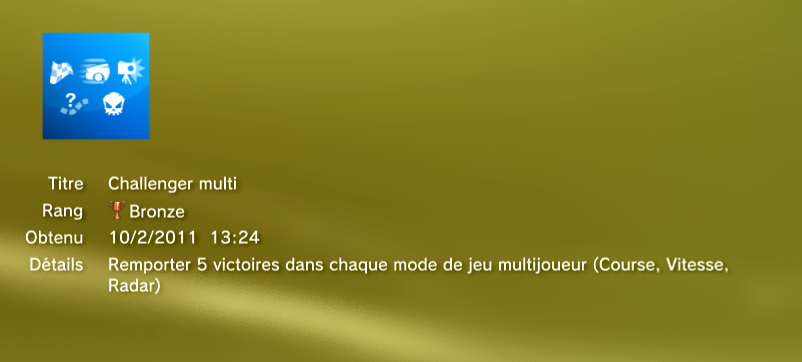 Test Drive Unlimited 2 - Trophees - BRONZE 6