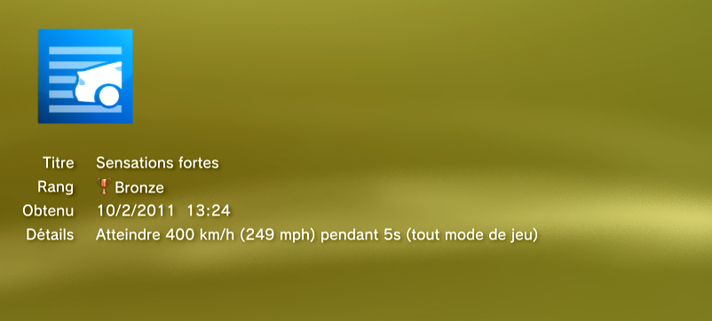 Test Drive Unlimited 2 - Trophees - BRONZE 9
