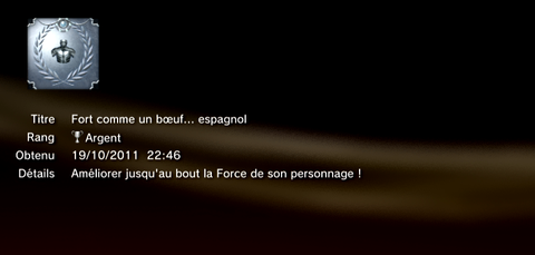 The Cursed Crusade - trophées -ARGENT 3