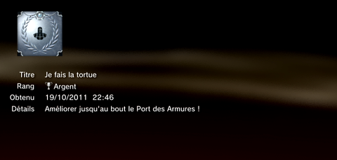 The Cursed Crusade - trophées -ARGENT 6