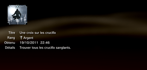 The Cursed Crusade - trophées -ARGENT 8