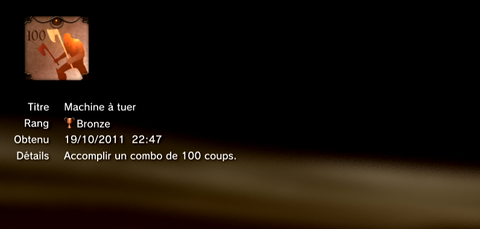 The Cursed Crusade - trophées -BRONZE 8