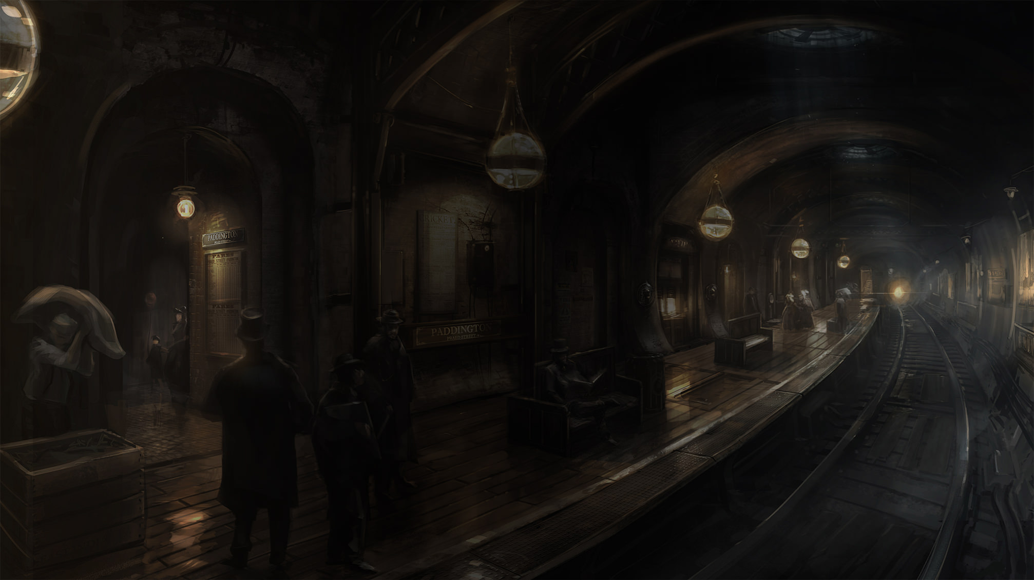 The Order 1886 artwork Me?tro Londres
