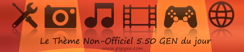 Le thème non-officiel pour 5.50 GEN du jour
