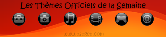 les themes officiels de la semaine