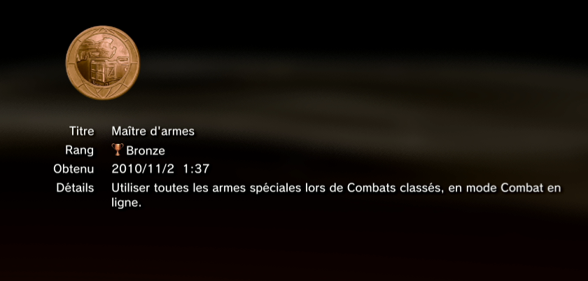 Time Crisis Razing Storm  trophees BRONZE PS3 PS3GEN 05