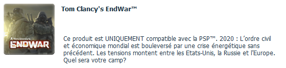 Tom Clancy Endwar