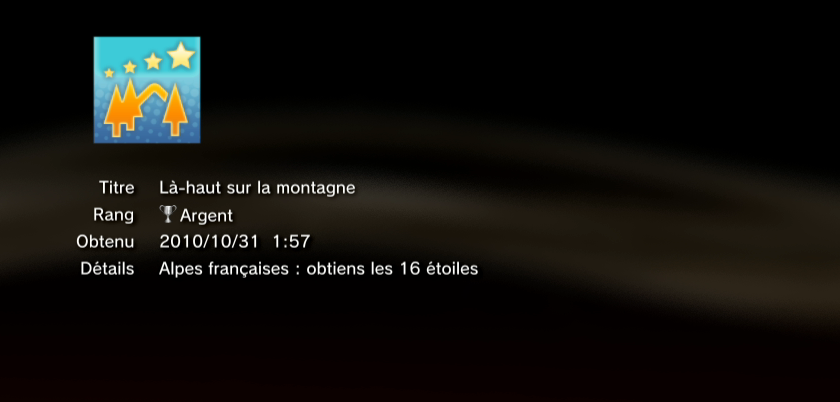 Tony Hawk Shred  trophees ARGENT PS3 PS3GEN 05