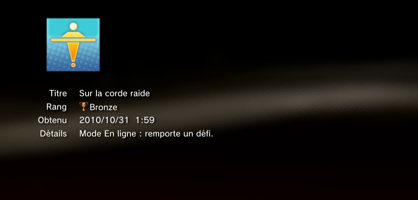 Tony Hawk Shred  trophees BRONZE PS3 PS3GEN 03