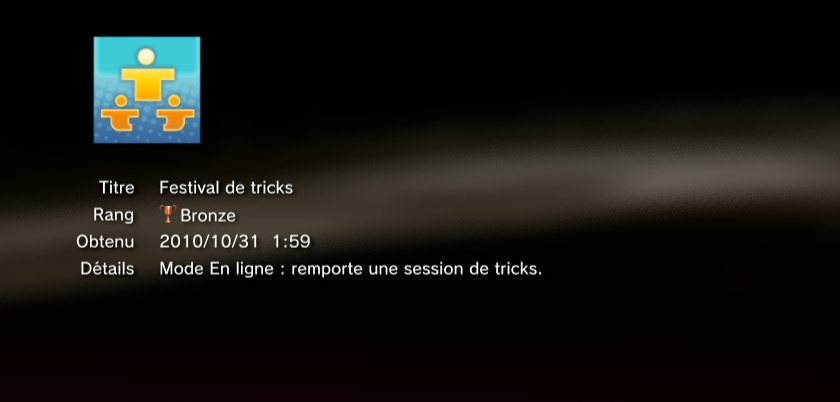 Tony Hawk Shred  trophees BRONZE PS3 PS3GEN 04