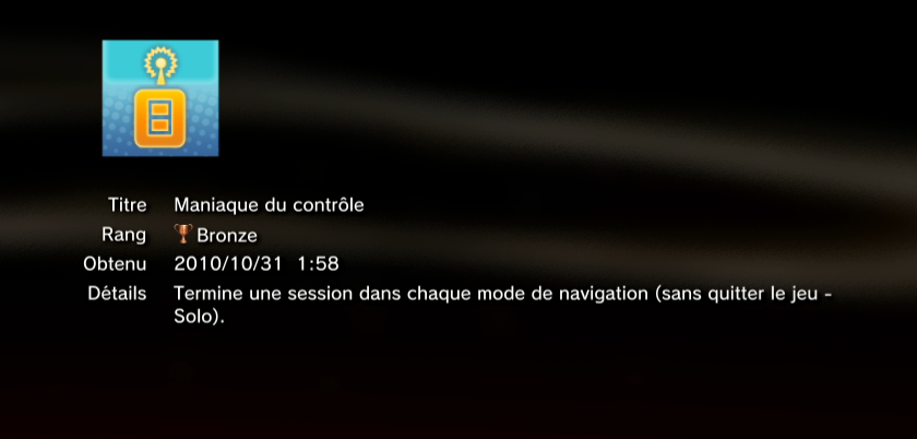 Tony Hawk Shred  trophees BRONZE PS3 PS3GEN 20