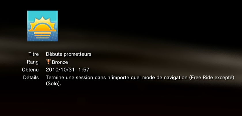 Tony Hawk Shred  trophees BRONZE PS3 PS3GEN 31
