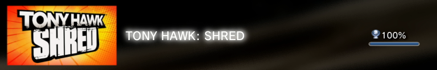 Tony Hawk Shred  trophees FULL PS3 PS3GEN 01