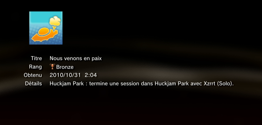 Tony Hawk Shred  trophees MASQUES PS3 PS3GEN 01