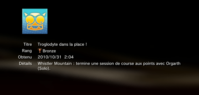 Tony Hawk Shred  trophees MASQUES PS3 PS3GEN 03