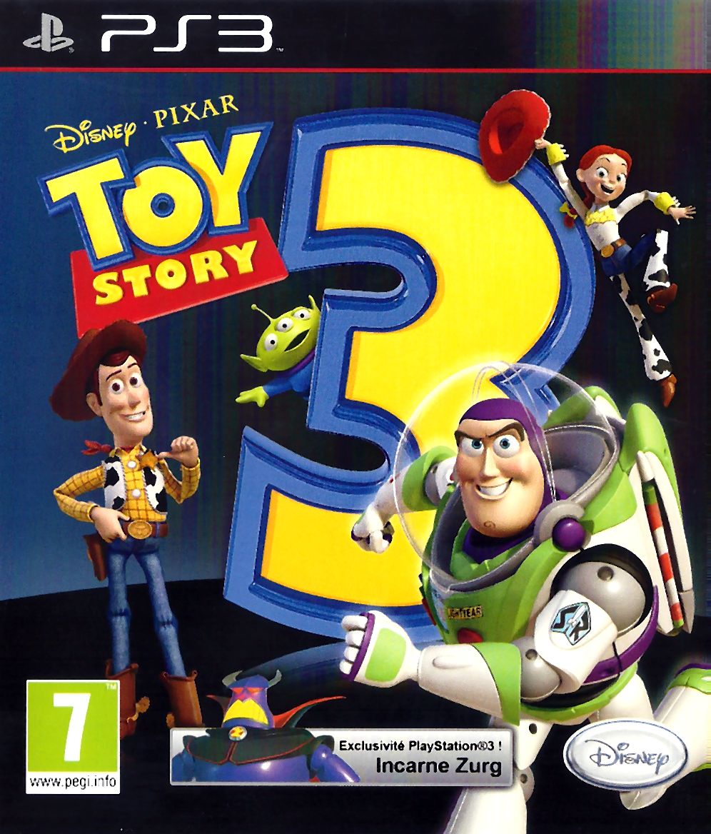 toy story 3  front cover jaquette