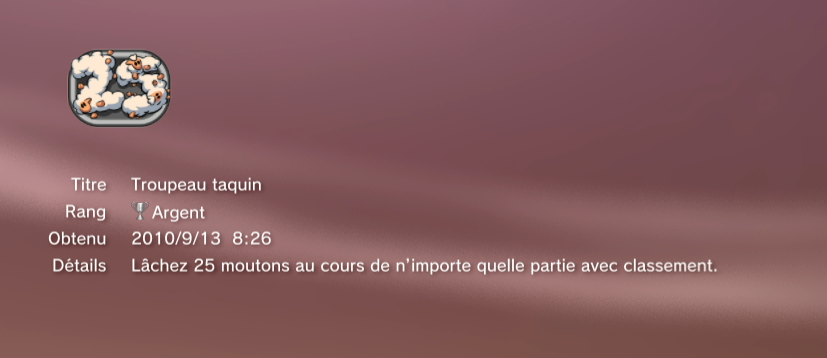 trophees Worms 2 armageddon argent PS3 - 25