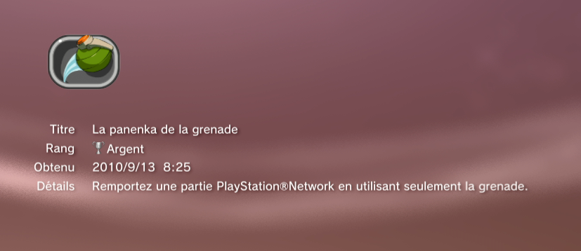 trophees Worms 2 armageddon argent PS3 - 27