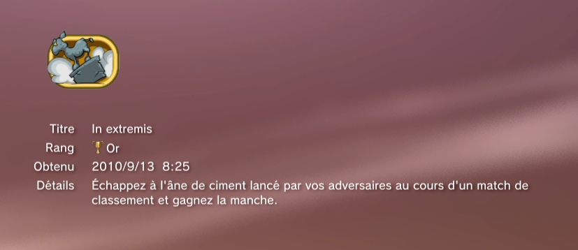 trophees Worms 2 armageddon or PS3 - 20