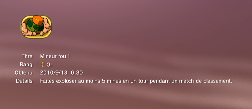 trophees Worms 2 armageddon or PS3 - 25