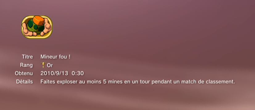 trophees Worms 2 armageddon or PS3 - 26