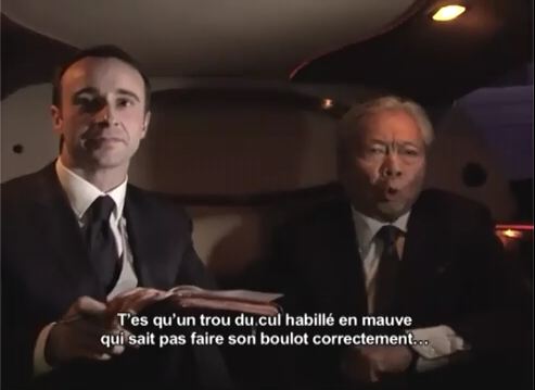 trou du cul en mauve