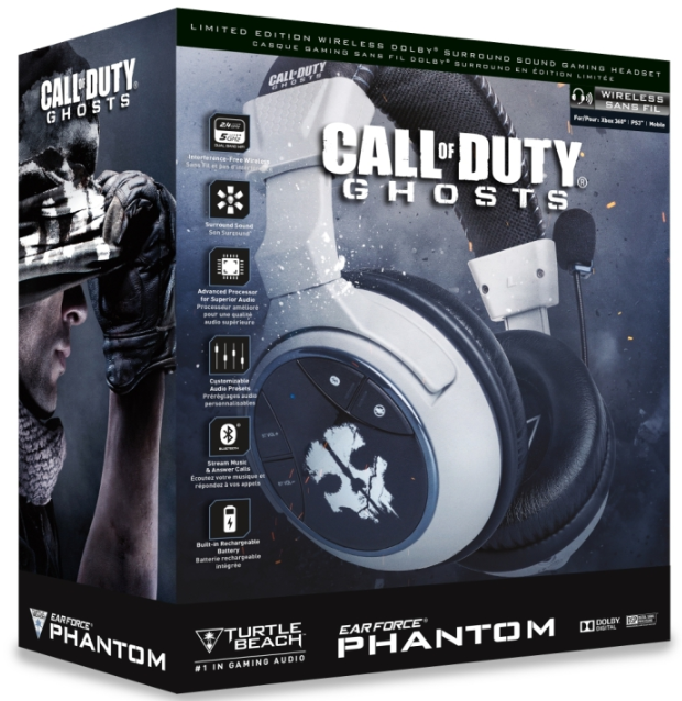 turtle beach call of duty ghosts casque Phantom bundle