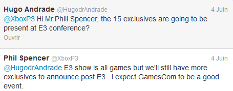 tweet phil spencer surprises apres e3 gamescom capture image 07-06-2013
