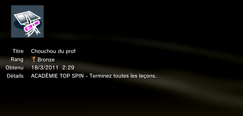 UntitleTop Spin 4 - Trophees - BRONZE -  2