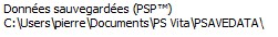vita half byte loader sauvegarde psp