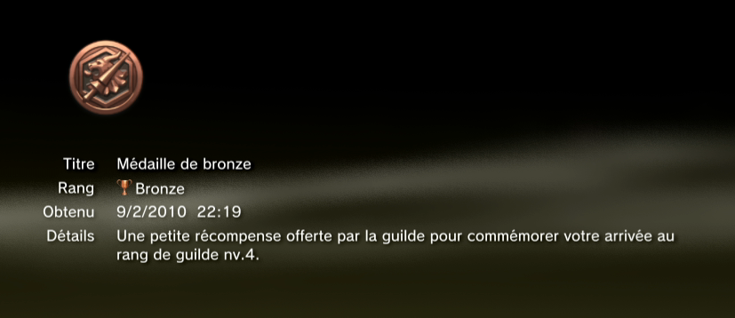 White Knight Chronicles Trophees bronze 7