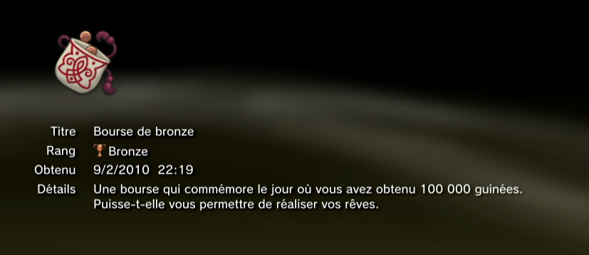 White Knight Chronicles Trophees bronze 8