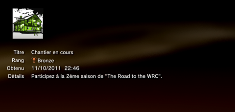 WRC 2 - trophÃ©es - WRC 2 - trophées - MASQUES 5