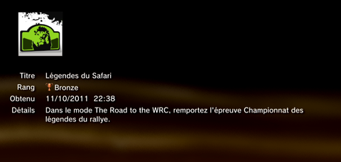 WRC 2 - trophées - BRONZE - 35