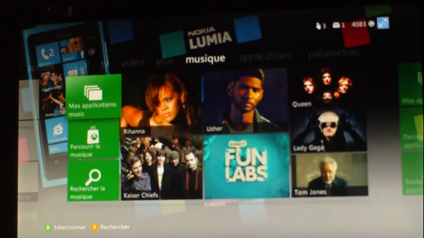 Xbox LIVE dashboard b&ecirc;ta 07-06-2012 screenshot image