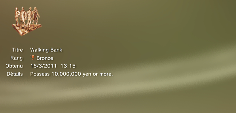 YAKUZA-4-trophees-BRONZE- 30