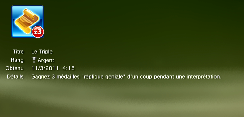 YOOSTAR trophées ARGENT 2