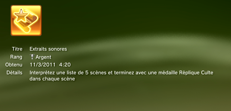 YOOSTAR trophées ARGENT 8